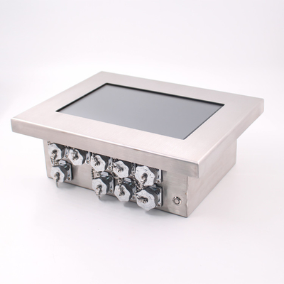 SS304 openluchtlcd Vertoning WIFI RJ45 10,1 Duim voor RFID NFC