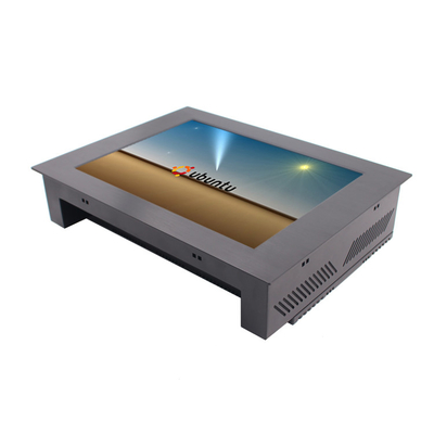 De Aanrakingscomité van aluminiumlinux PC 15 Duim Fanless voor HMI-Systeem