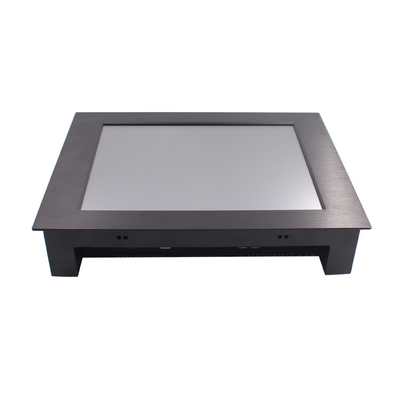 10 Msec Embedded Touch Panel PC Aluminum Bezel 24V 300cd/M2
