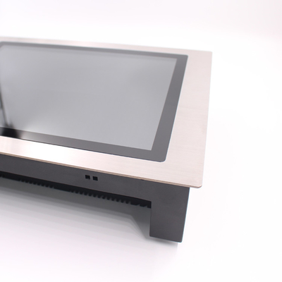 1024×768 ingebedde Ruwe Comité het Aluminiumvatting PCAP van PC 300cd/m2