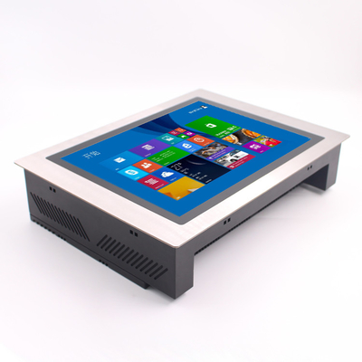 1024×768 ingebedde Ruwe Comité het Aluminiumvatting PCAP van PC 300cd/m2