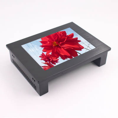 24VDC ruwe Touch screenmonitor IP65 18W 350nits Vesa Embedded