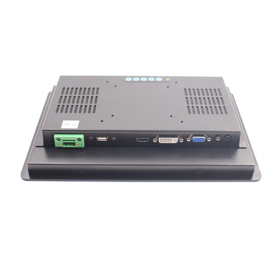 De voor van de Monitorvga DVI 350nits van IP65 Ruwe Lcd Weerstand biedende Aanraking voor Kiosk
