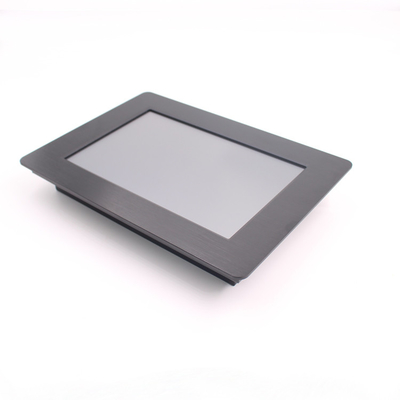 De voor van de Monitorvga DVI 350nits van IP65 Ruwe Lcd Weerstand biedende Aanraking voor Kiosk