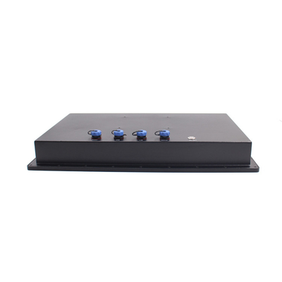 Volledige Ingebedde de Aanrakingspc RJ45 RS232 van IP65 PCAP maakt 10 Capacitieve punten waterdicht