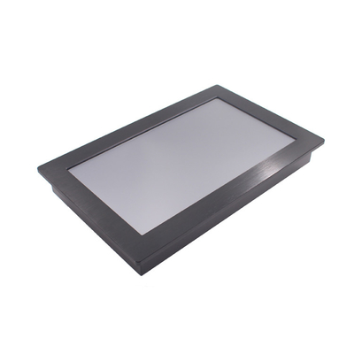 1TB wijd volledig Verzegelde Waterdichte het Aluminiumvatting van de Touch screencomputer 300cd/m2