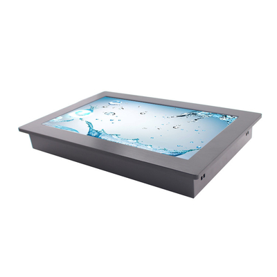 Volledige Ingebedde de Aanrakingspc RJ45 RS232 van IP65 PCAP maakt 10 Capacitieve punten waterdicht