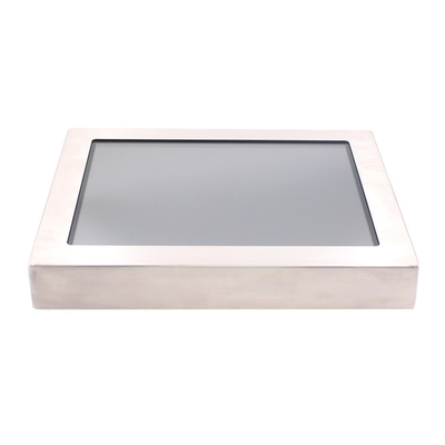 Volledig Verzegelde IP65-Touch screenmonitor Waterdichte SUS 304 Weerstand biedende Aanraking