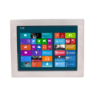 De weerstand biedende 17 Duimip65 Touchscreen Waterdichte HDMI Haven van het Monitorroestvrije staal
